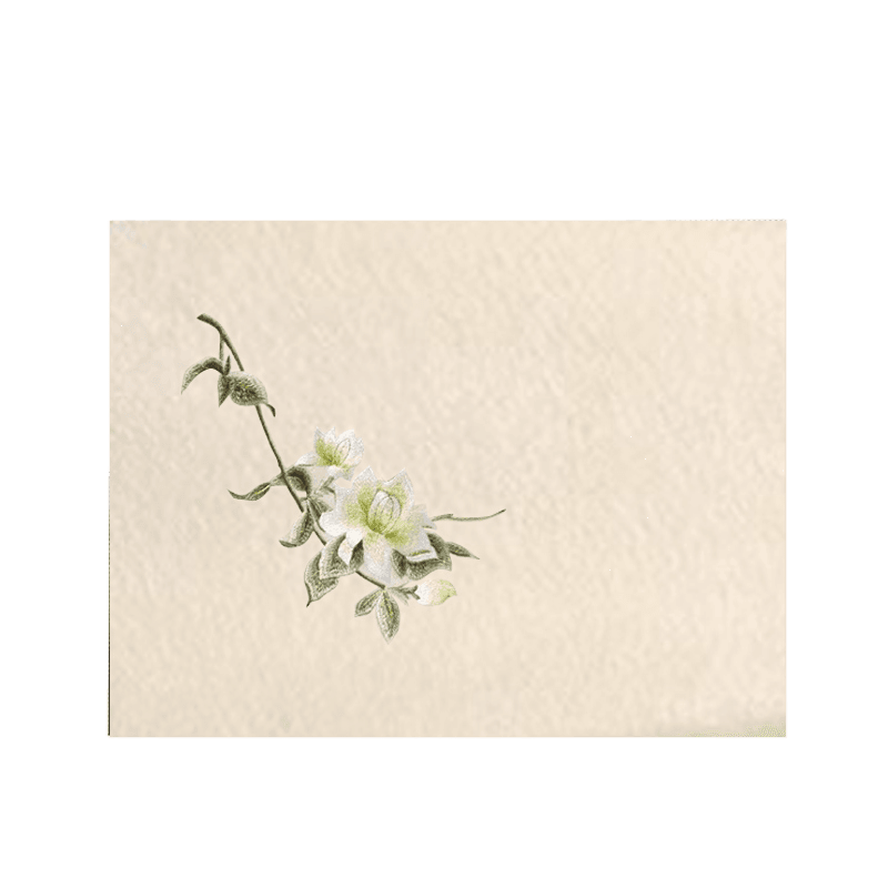 Handcrafted Su Embroidery Cashmere Scarf Luxury 200x70cm - Image 7