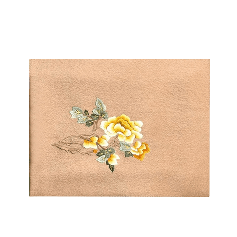 Handcrafted Su Embroidery Cashmere Scarf Warm Winter 200x70cm - Image 16